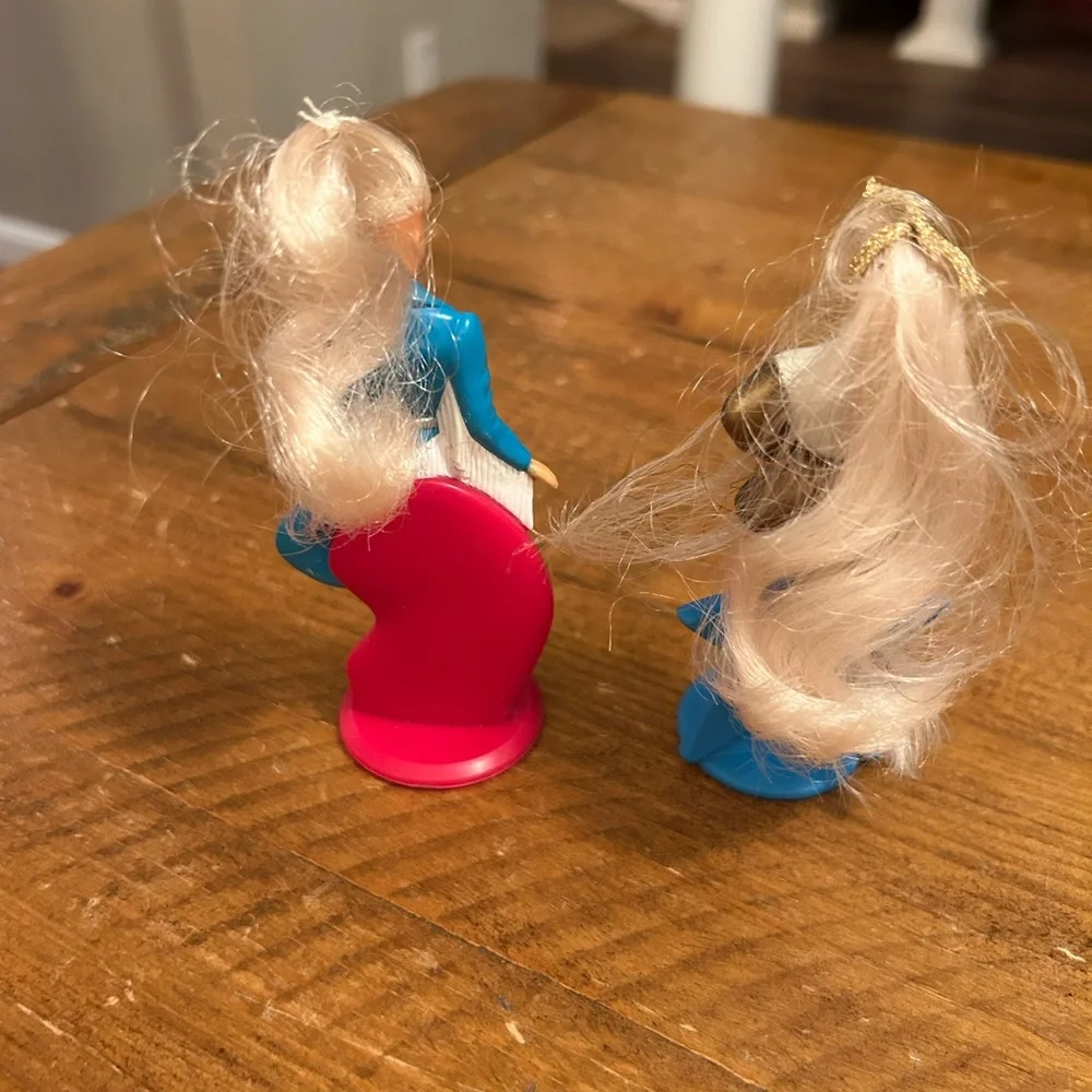 Bundle of 1994 Barbie McDonalds Happy Meals figurines as is